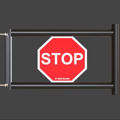 POARTĂ DE SIGURANȚĂ SGA – FOAIE CU SEMN „STOP”