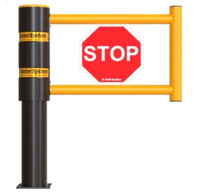 Poartă de siguranță SGR cu semn STOP
